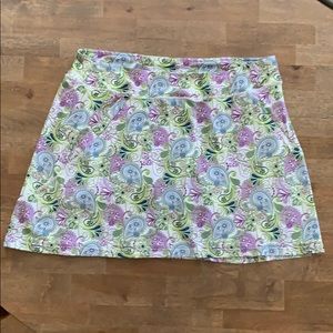 Title Nine Paisley Skort SWB XL